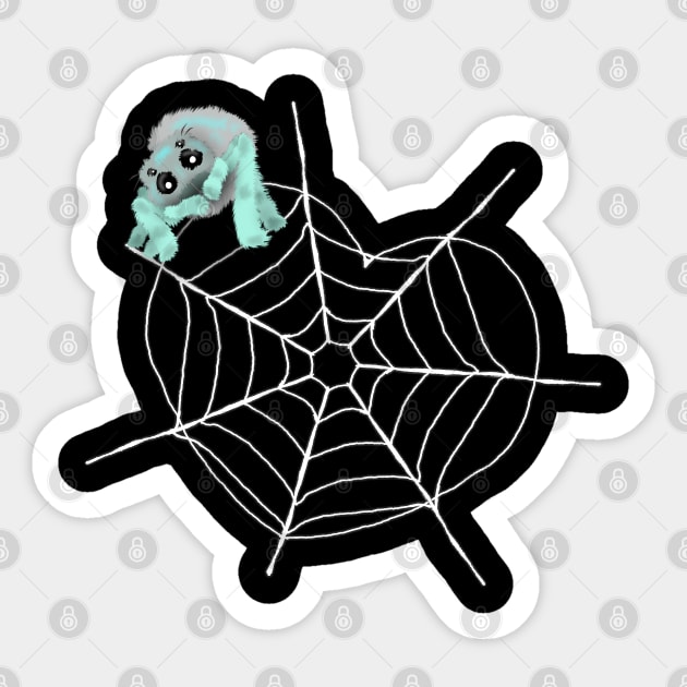 Spider Love Sticker by Fickle and Fancy